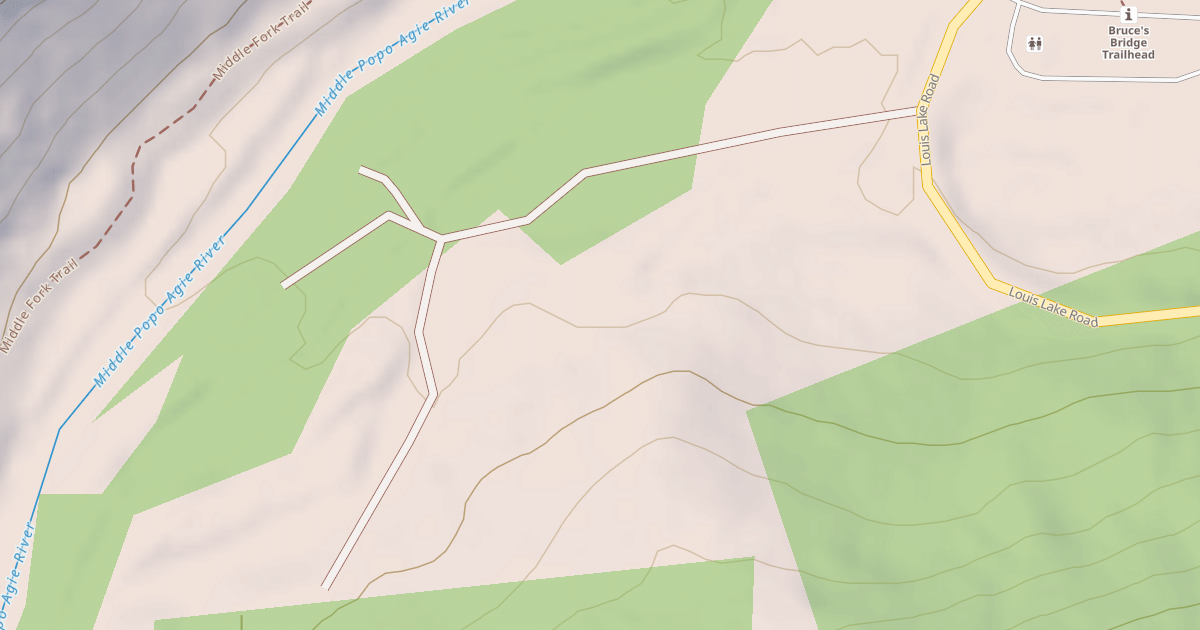 Map preview of MID FORK SUMMER HOMES