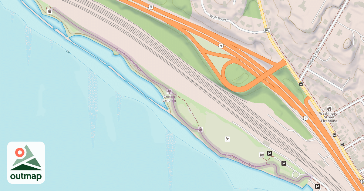 Map of Croton RiverWalk