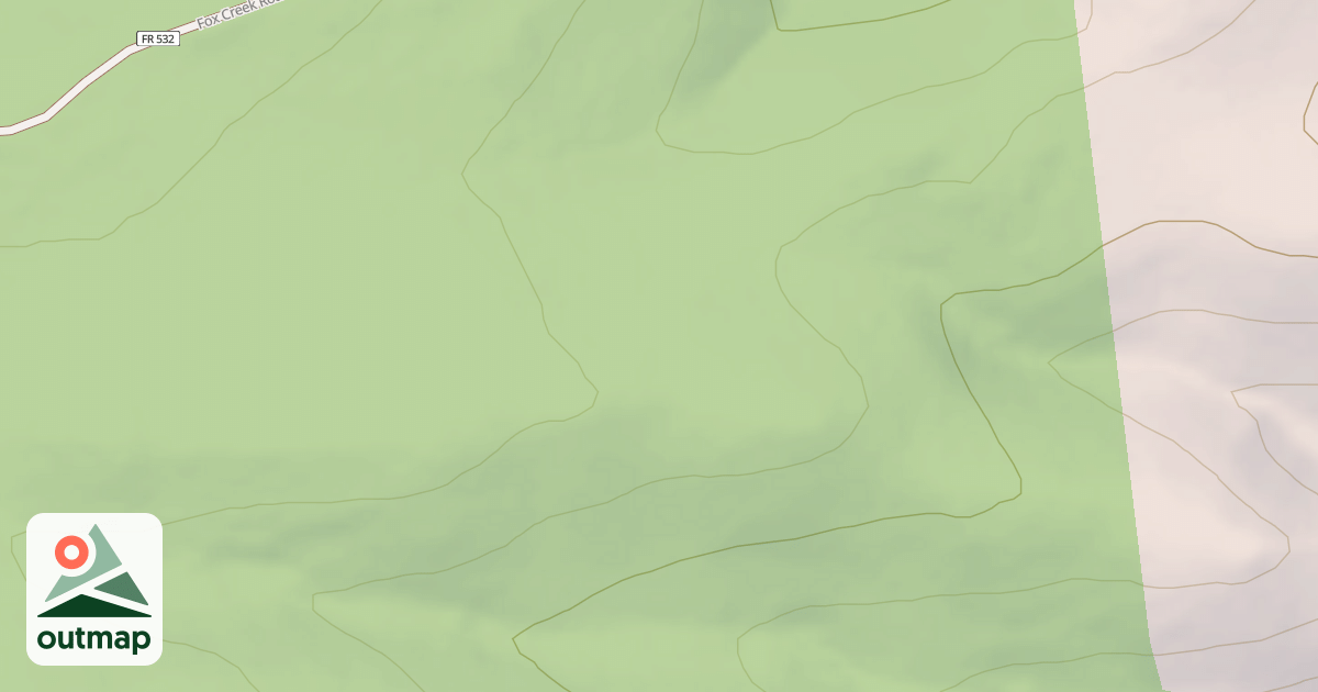 Map of FOX CREEK SPUR G