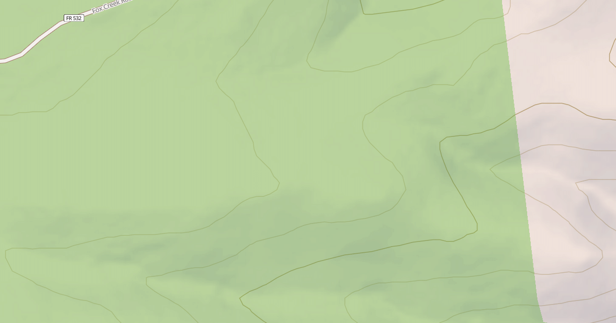 Map preview of FOX CREEK SPUR G