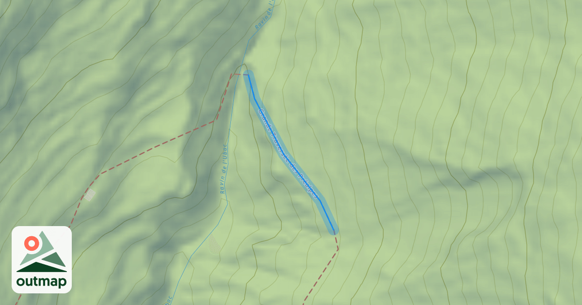 Map of Grande Traversée des Préalpes