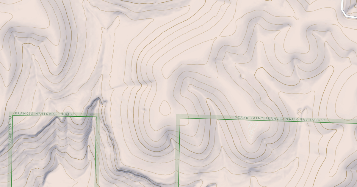 Map preview of USFS Motor Vehicle Use Map Roads {05274817-47A7-4DCF-B46B-A7907E1641CE}