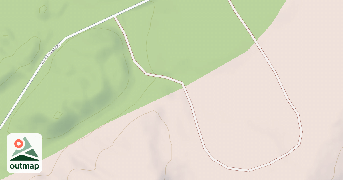 Map of FR 622C
