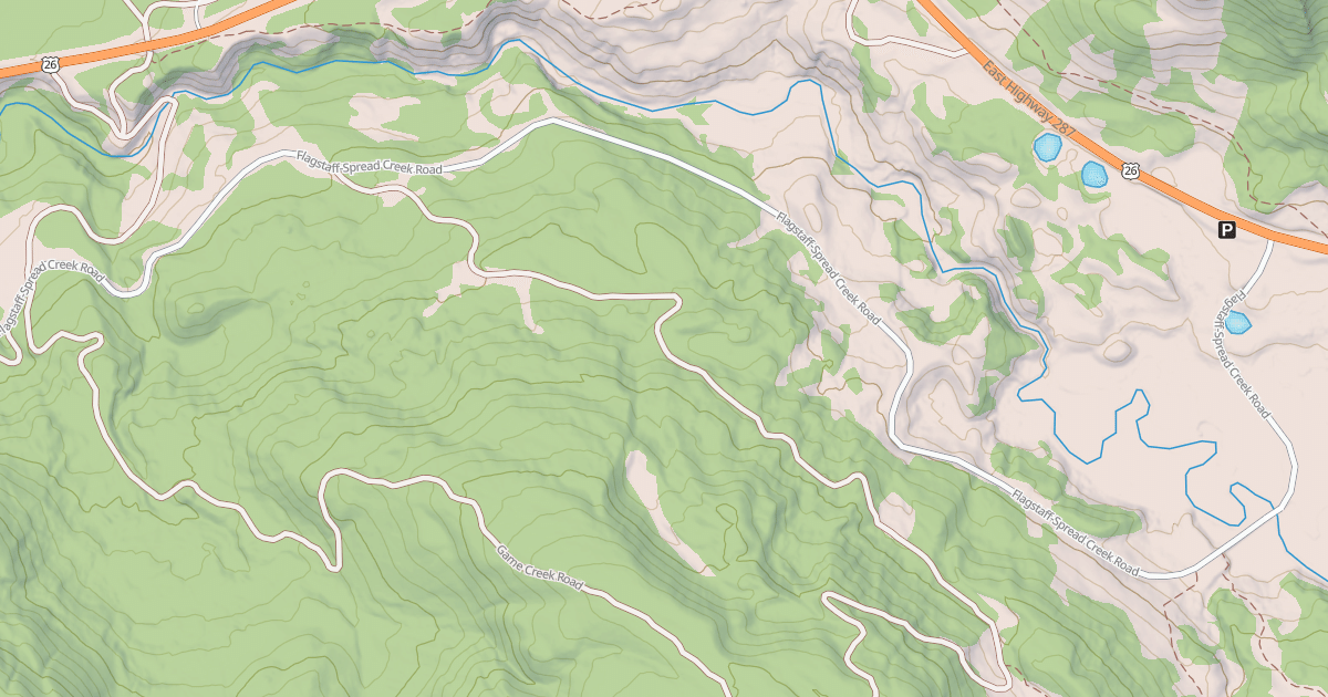 Map preview of Flagstaff (Rd) Connector