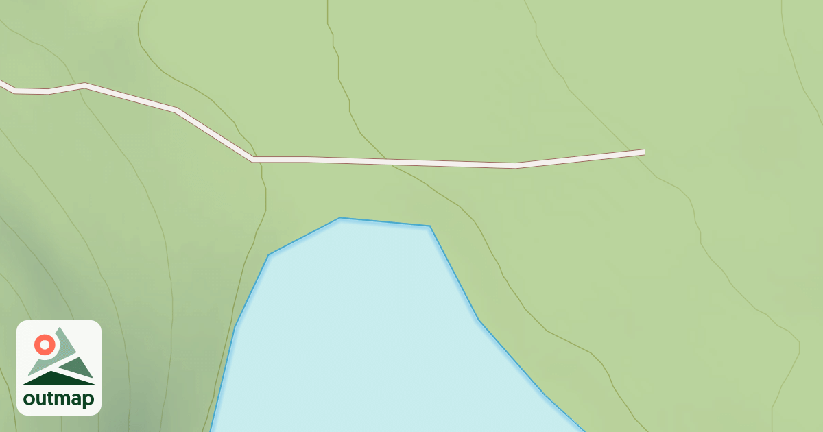 Map of ELSIE LAKE