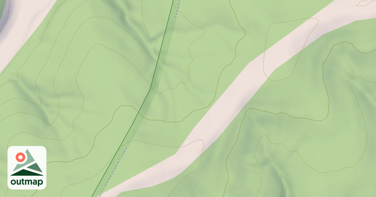 Map of Four Wheeler Trail in Tyler