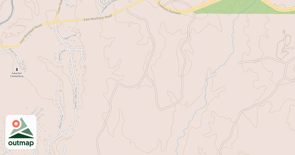 Map of RAY GILL FORK