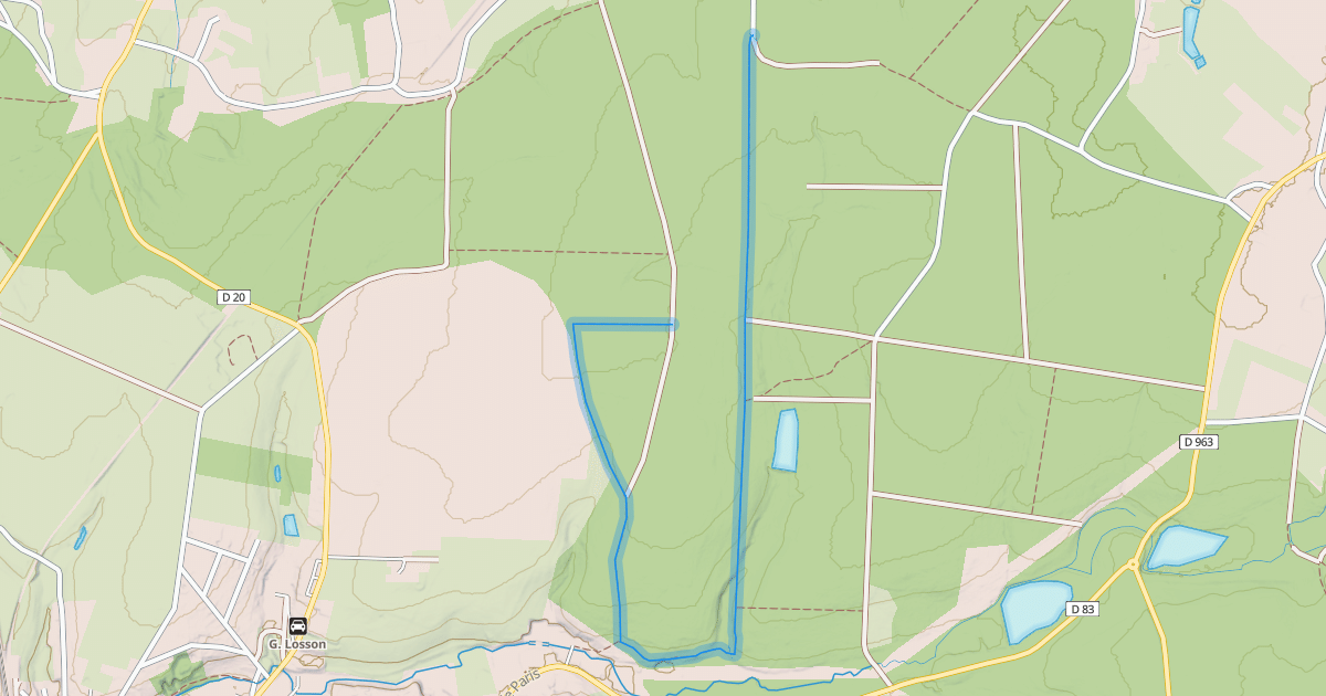 Map preview of Single du Pré Ruelle
