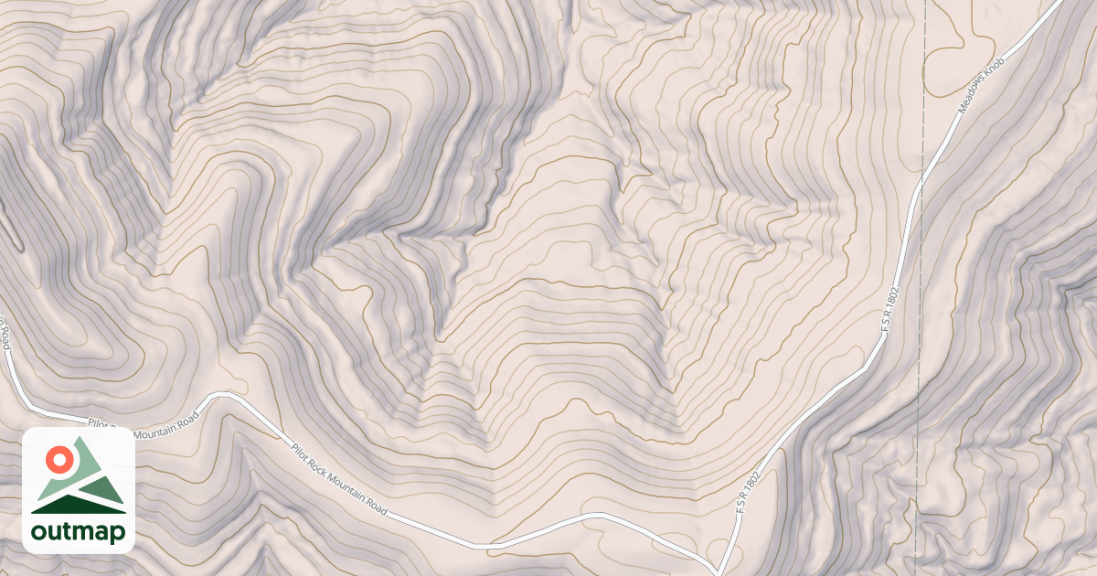 Map of USFS National Forest System Roads {9B36AB72-5C7C-4860-82D2-31A54D09AEA1}
