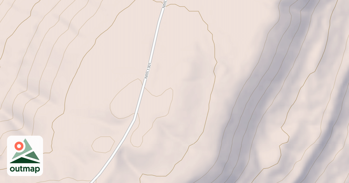 Map of USFS Motor Vehicle Use Map Roads {D5B1BAC1-1E81-4280-85C1-C14A5AA7126C}