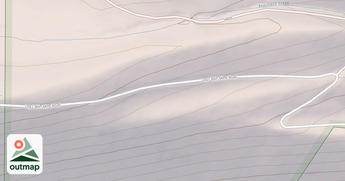 Map of BURGER NATURAL AREA
