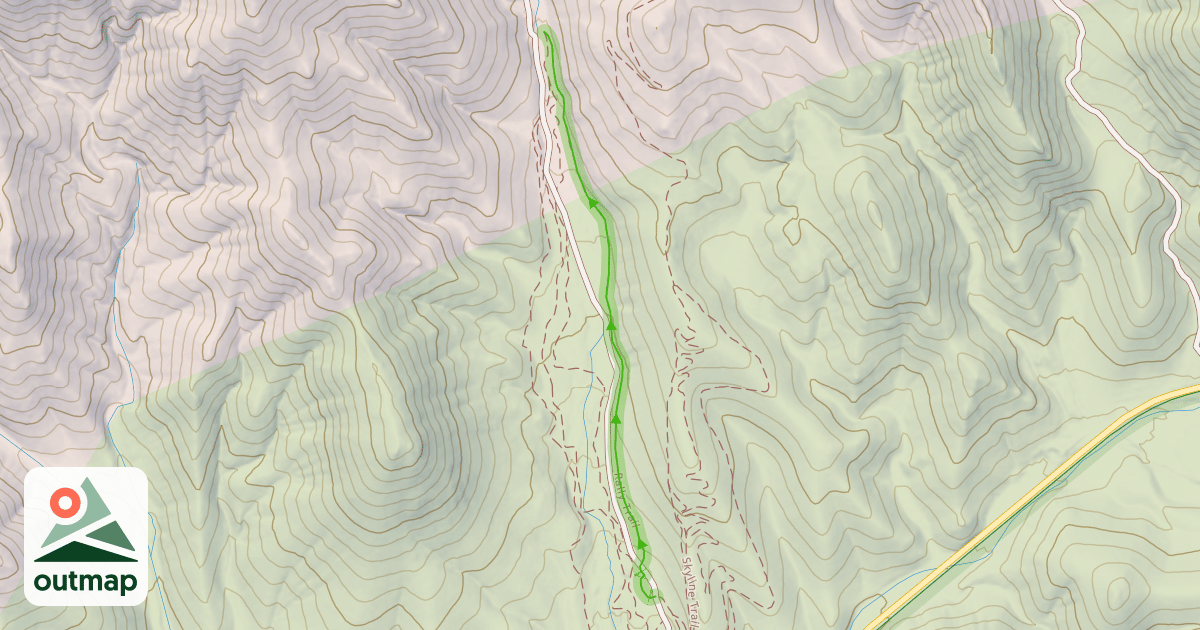 Map of Rally Trail