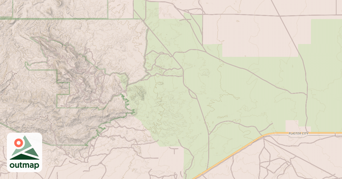 Map of BLM National GTLF Public Motorized Roads 6e2818f2-308f-4438-a00c-9deaceac1879