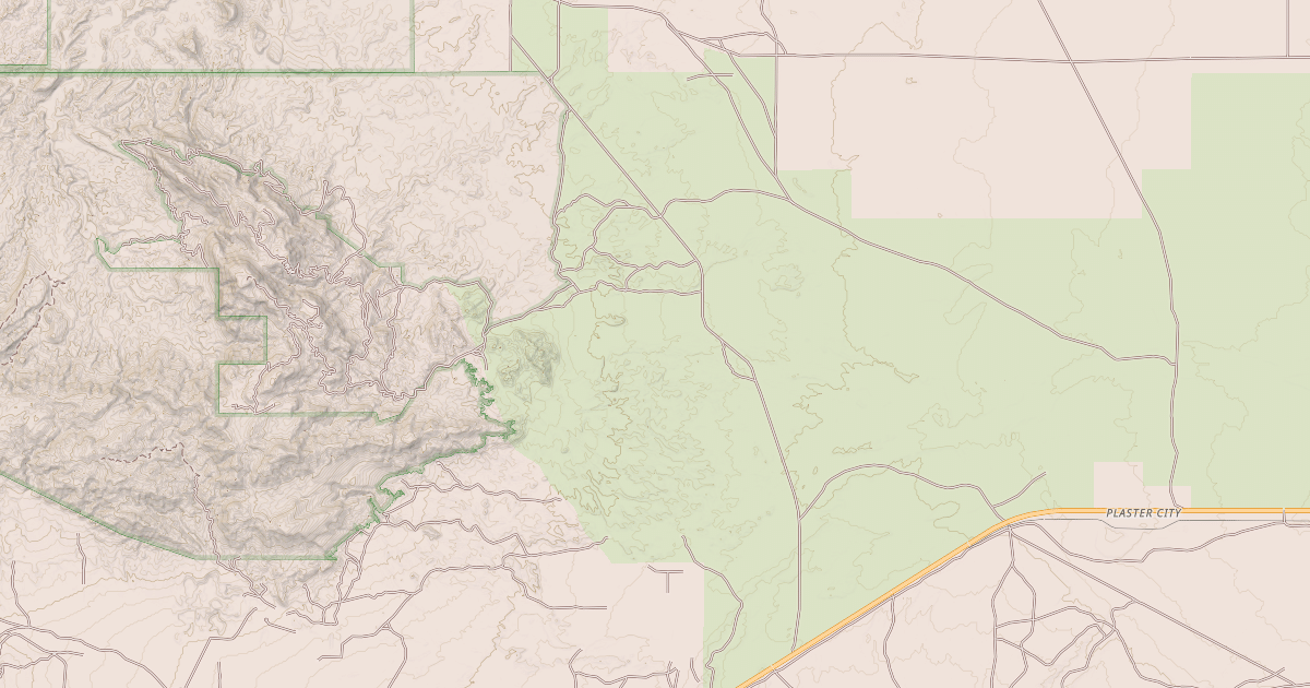 Map preview of BLM National GTLF Public Motorized Roads 6e2818f2-308f-4438-a00c-9deaceac1879