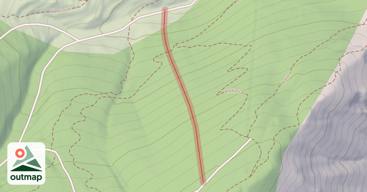Map of L'Isard