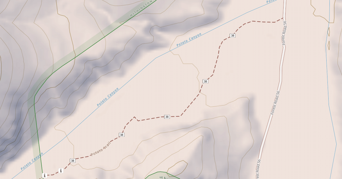 Map preview of USFS Motor Vehicle Use Map Roads {AA0F2B82-BD8F-4F1E-9D3E-8EEBFDB9CF51}