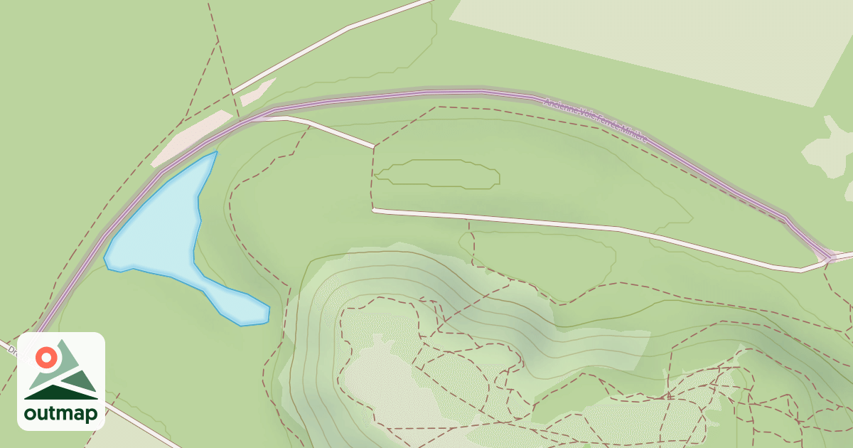 Map of Ancienne Voie Ferrée Minière