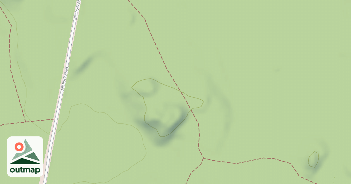Map of White Tail Loop