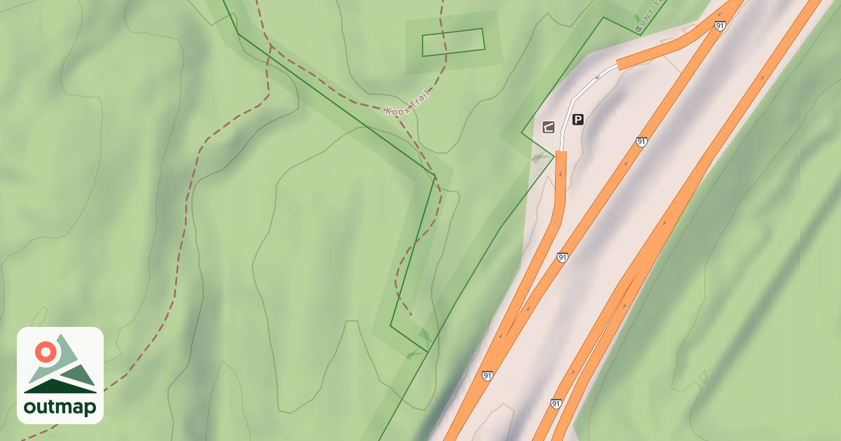 Map of Knox Trail