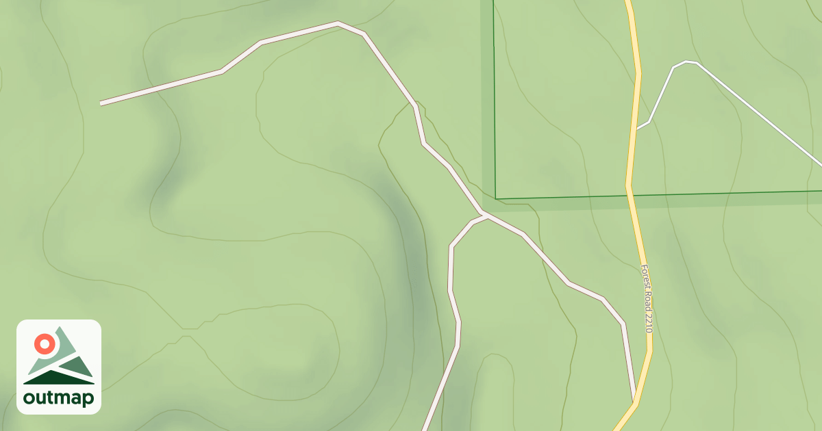 Map of USFS National Forest System Roads {1047DA73-B6E0-470C-92F0-420C67EDA64F}