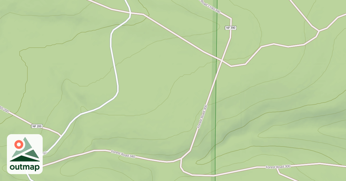 Map of USFS Motor Vehicle Use Map Roads {121A7F36-3855-429B-98DE-B705515FF77F}