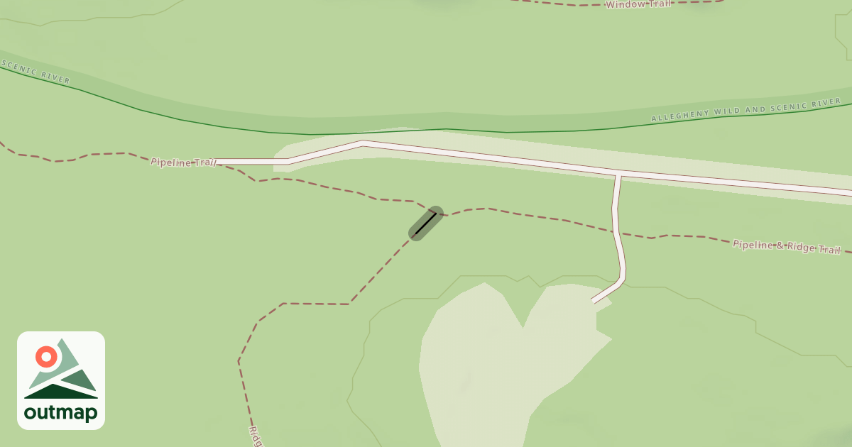 Map of Ridge Trail