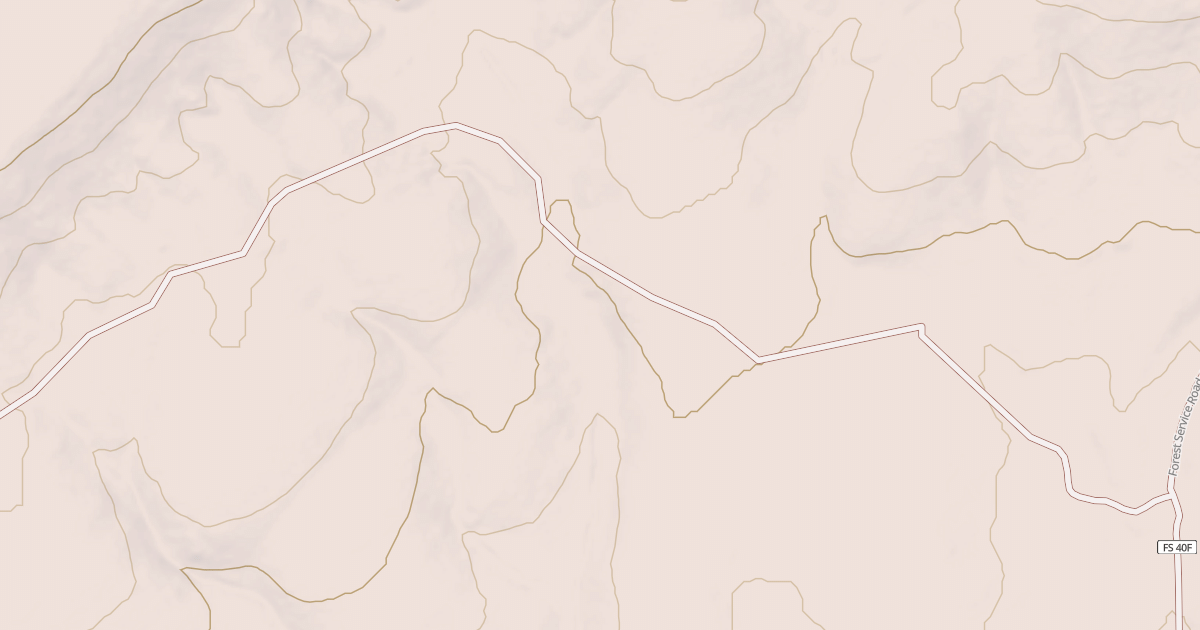 Map preview of USFS National Forest System Roads {E16A0FE3-FA0F-4FBB-B55B-A8BBA57D1459}