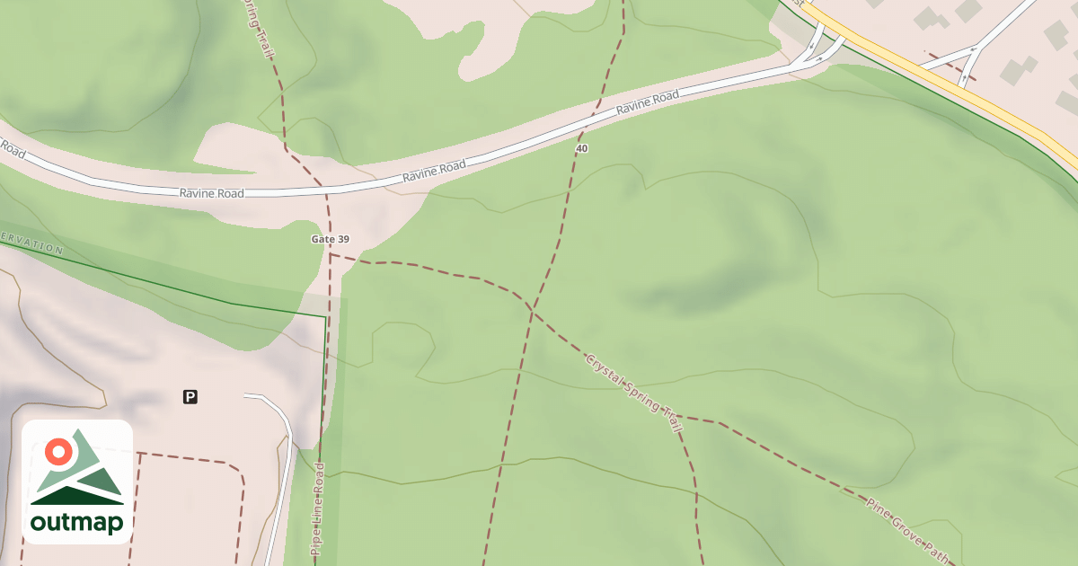 Map of Melrose Path