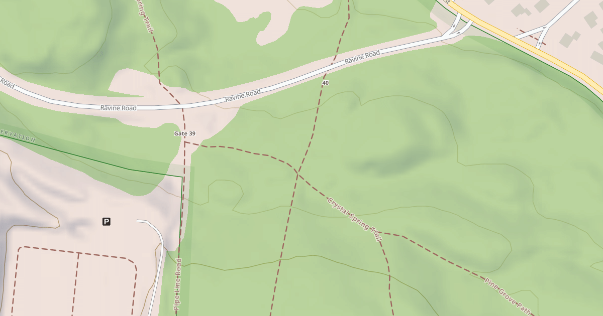 Map preview of Melrose Path