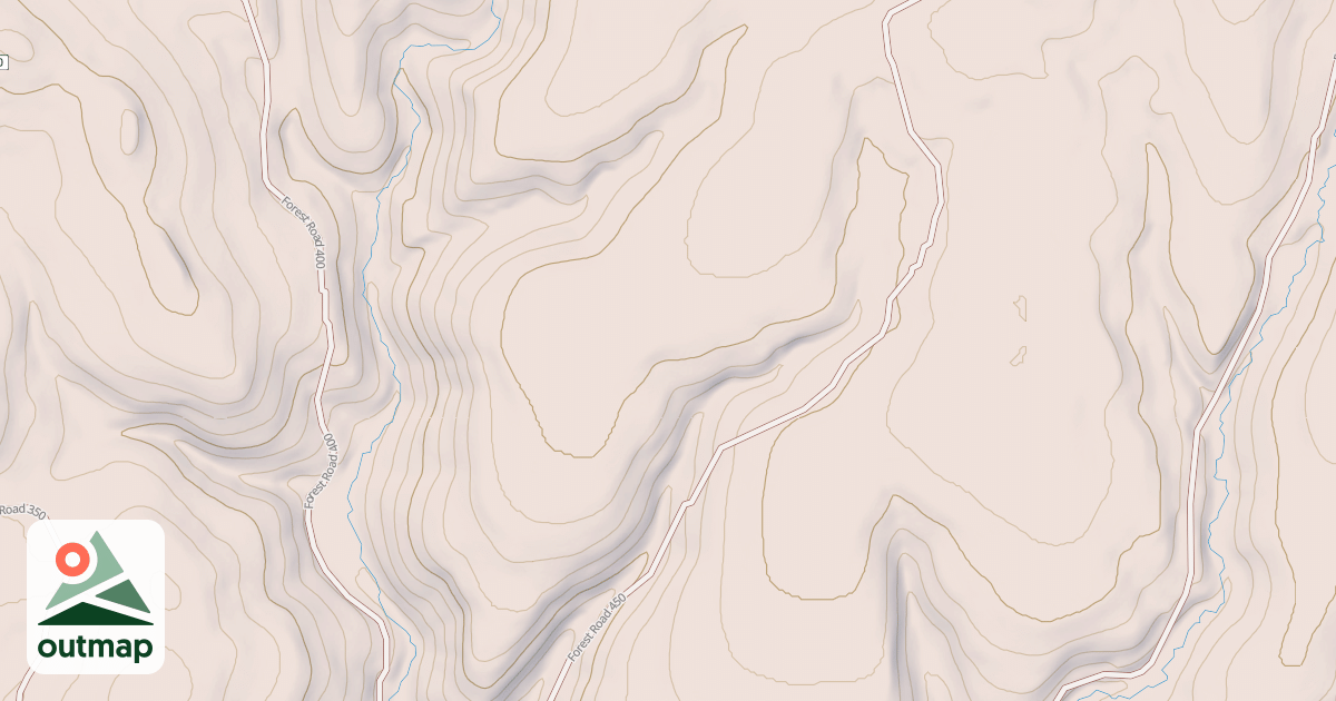 Map of USFS Motor Vehicle Use Map Roads {4490B08D-AEF8-4DC5-985C-B53325C44ED4}