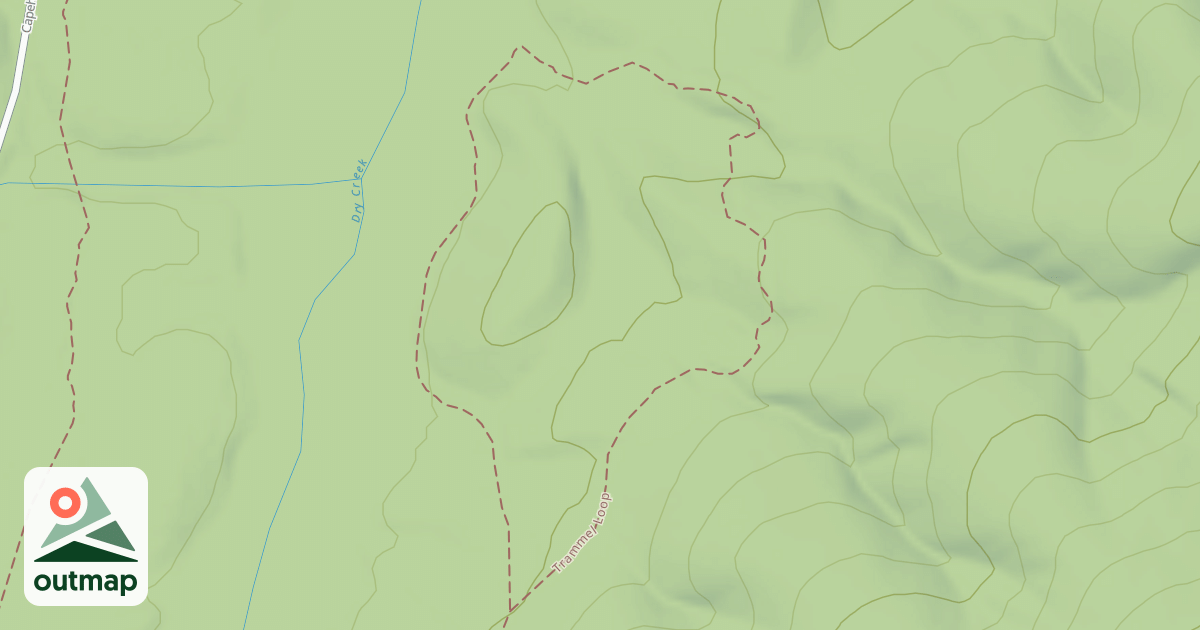 Map of USFS Motor Vehicle Use Map Trails 16101