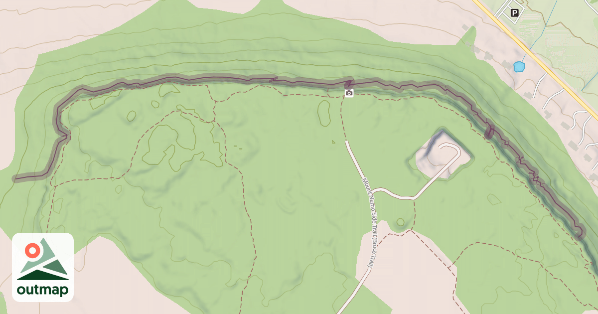 Map of Mt. Nemo