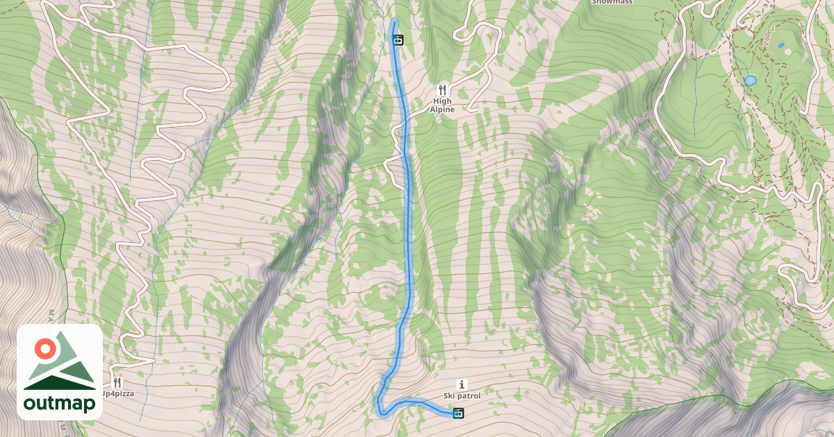 Map of Green Cabin (Upper)
