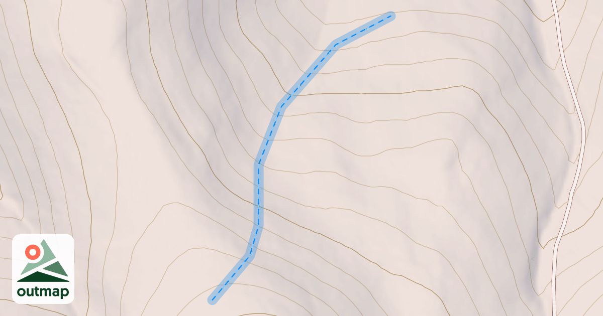 Map of Rod's Run