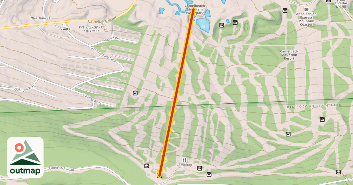Map of Black Bear 6