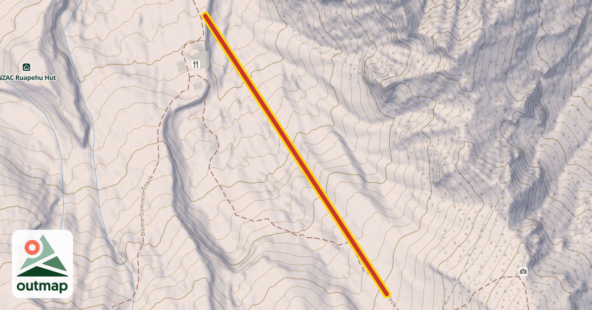 Map of Valley T-Bar