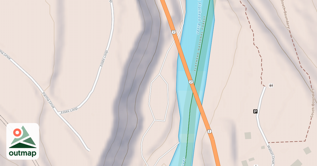 Map of ESSEX ACCESS