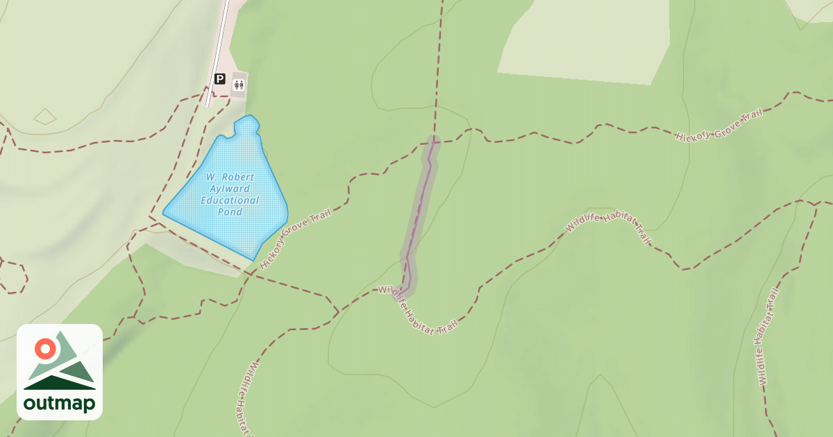 Map of Wildlife Habitat Trail Connector
