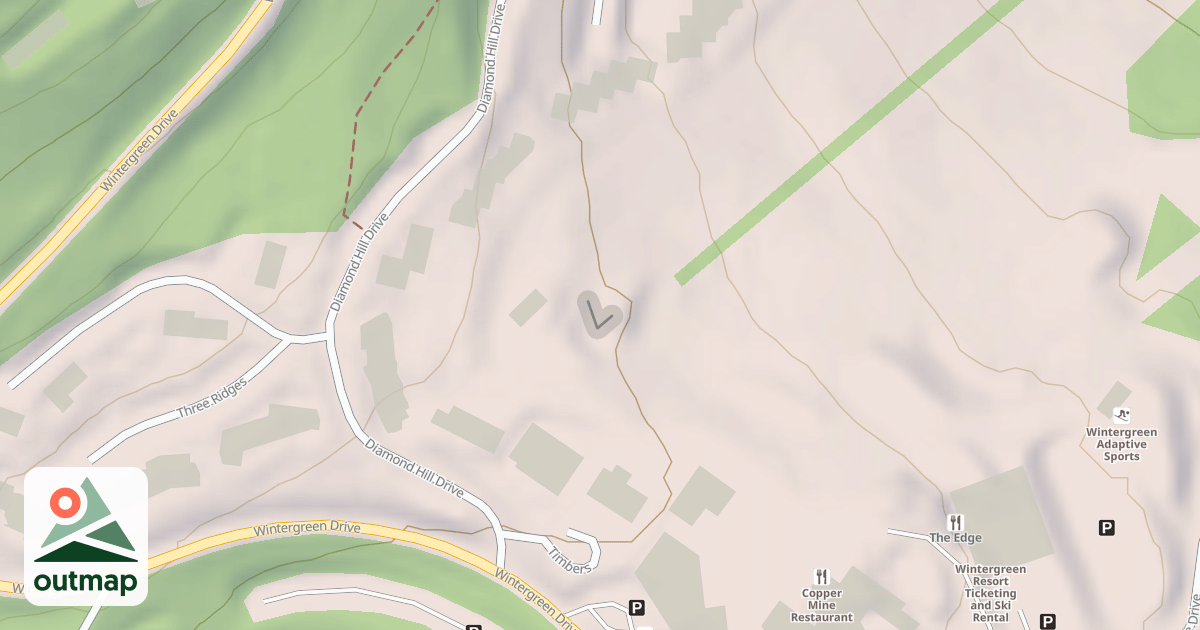 Map of Loggers Alley Exit