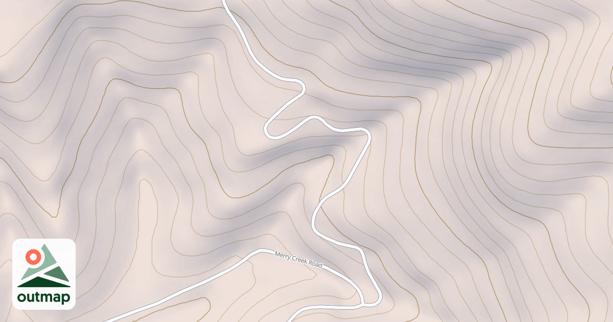 Map of BLACKWELL HUMP DIVIDE