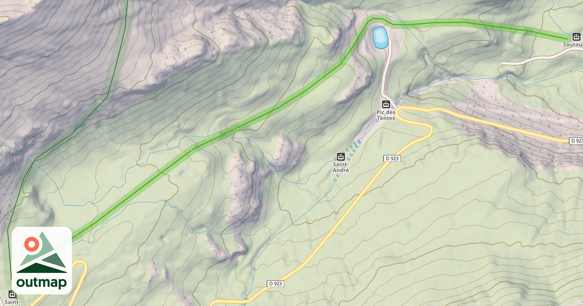 Map of Les bronzés