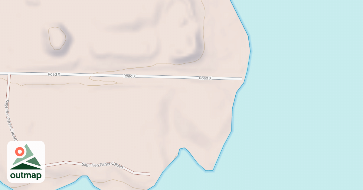 Map of SAGE HEN FISHER D