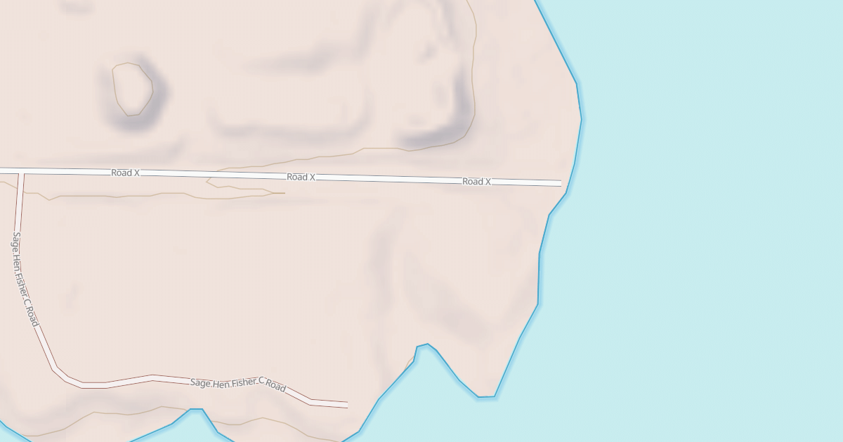 Map preview of SAGE HEN FISHER D