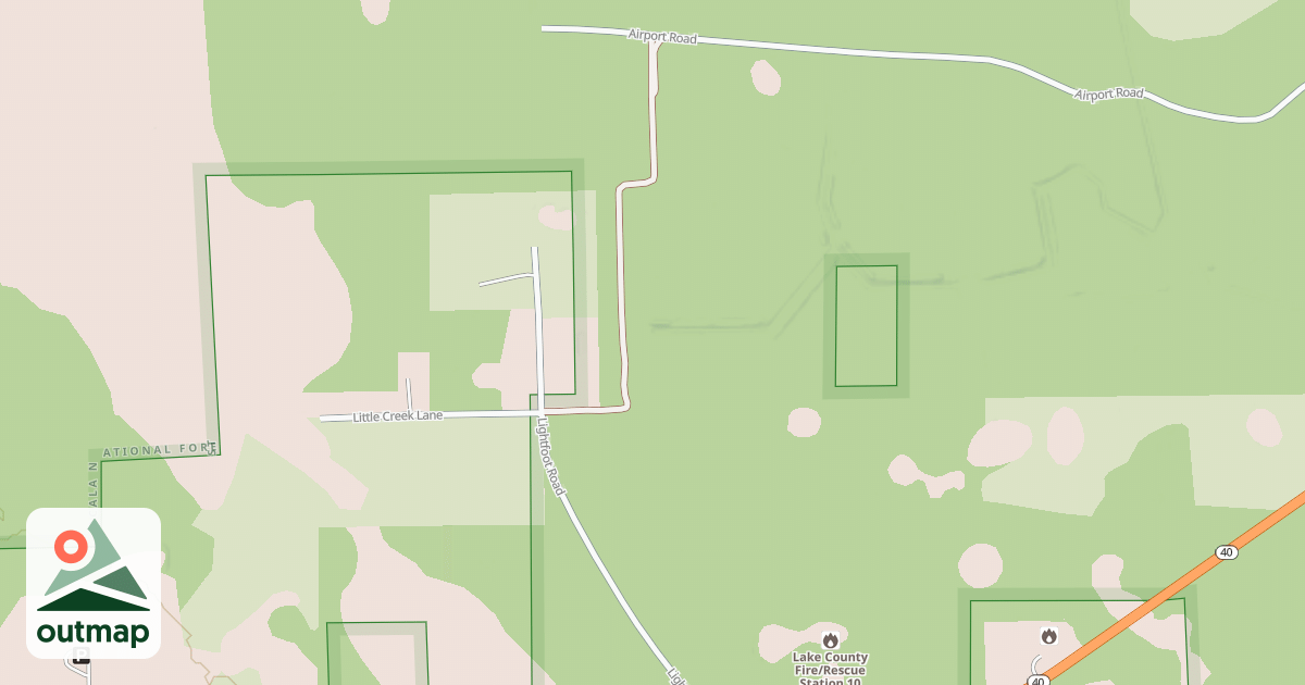 Map of USFS National Forest System Roads {ACC92A69-2A66-479B-B6D4-70F0F1FC97DF}