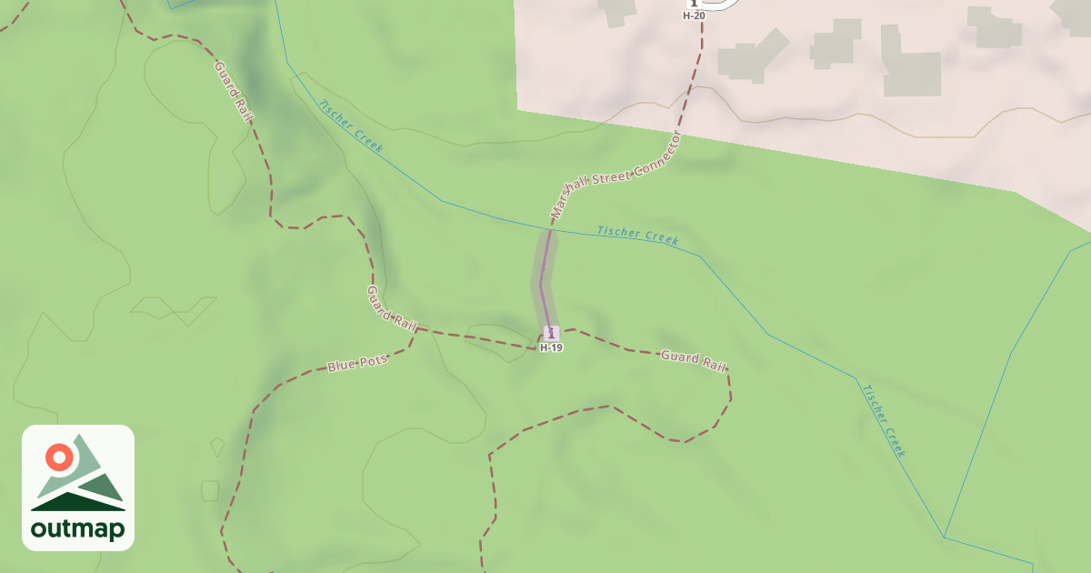 Map of Marshall Street Connector