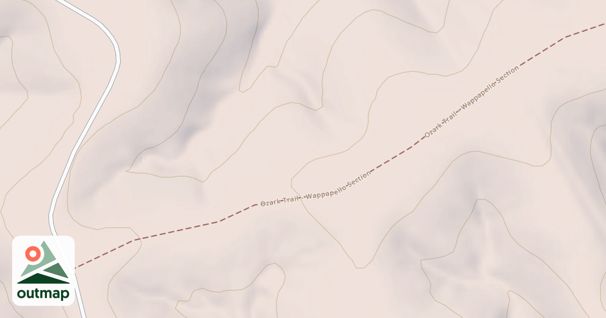 Map of HALLS BLUFF