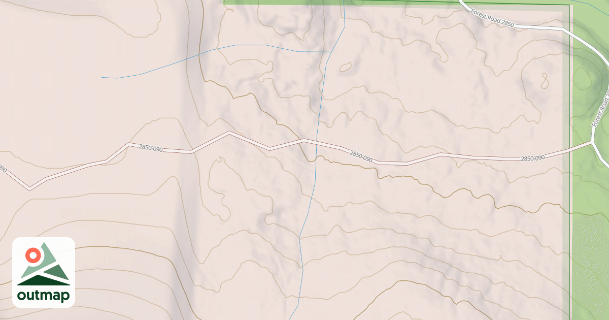 Map of USFS Motor Vehicle Use Map Roads {C90FB056-93BF-47ED-93F0-10E0975710E3}