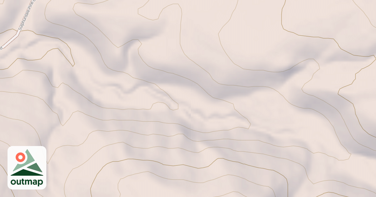 Map of PINE CR. ROAD