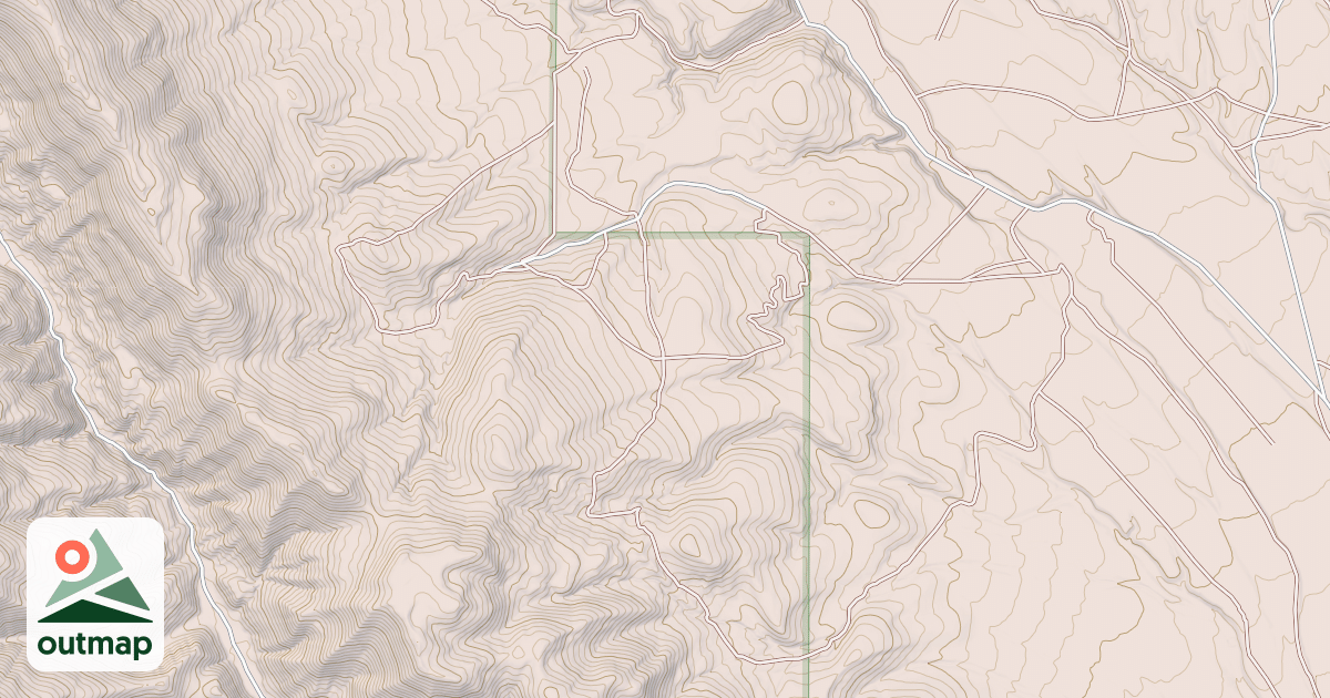 Map of CRYSTAL GULCH