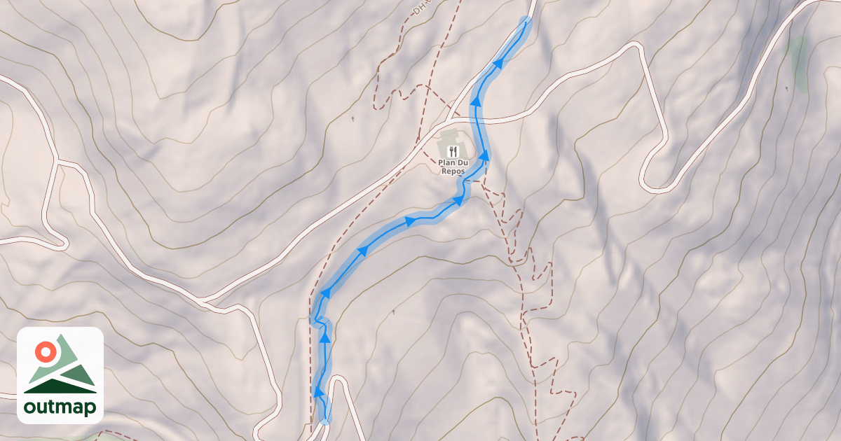 Map of DH Blue Rocks